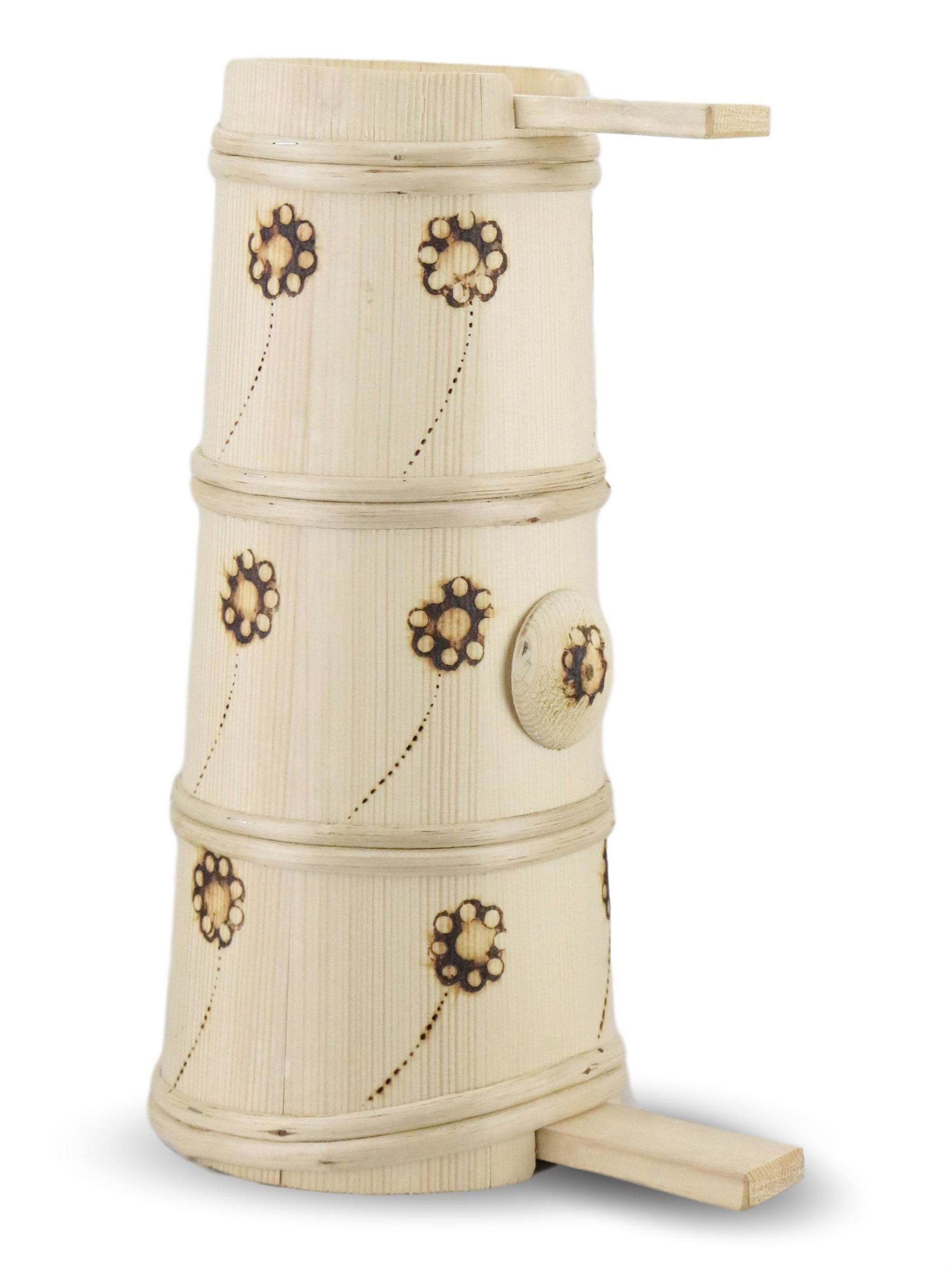 Trabzon Yöresel HediyeliklerSonay BakırcılıkAhşap Tereyağ Yayığı