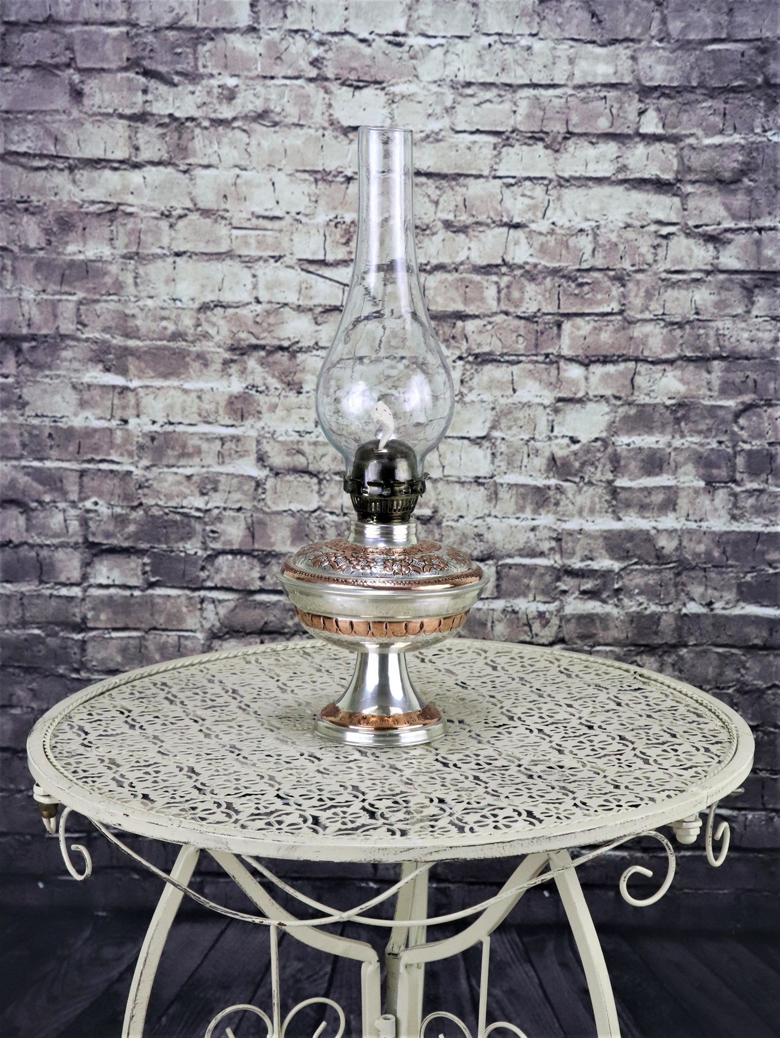 Bakır Gaz LambasıSonay BakırcılıkMiray Ayaklı Bakır Gaz Lambası