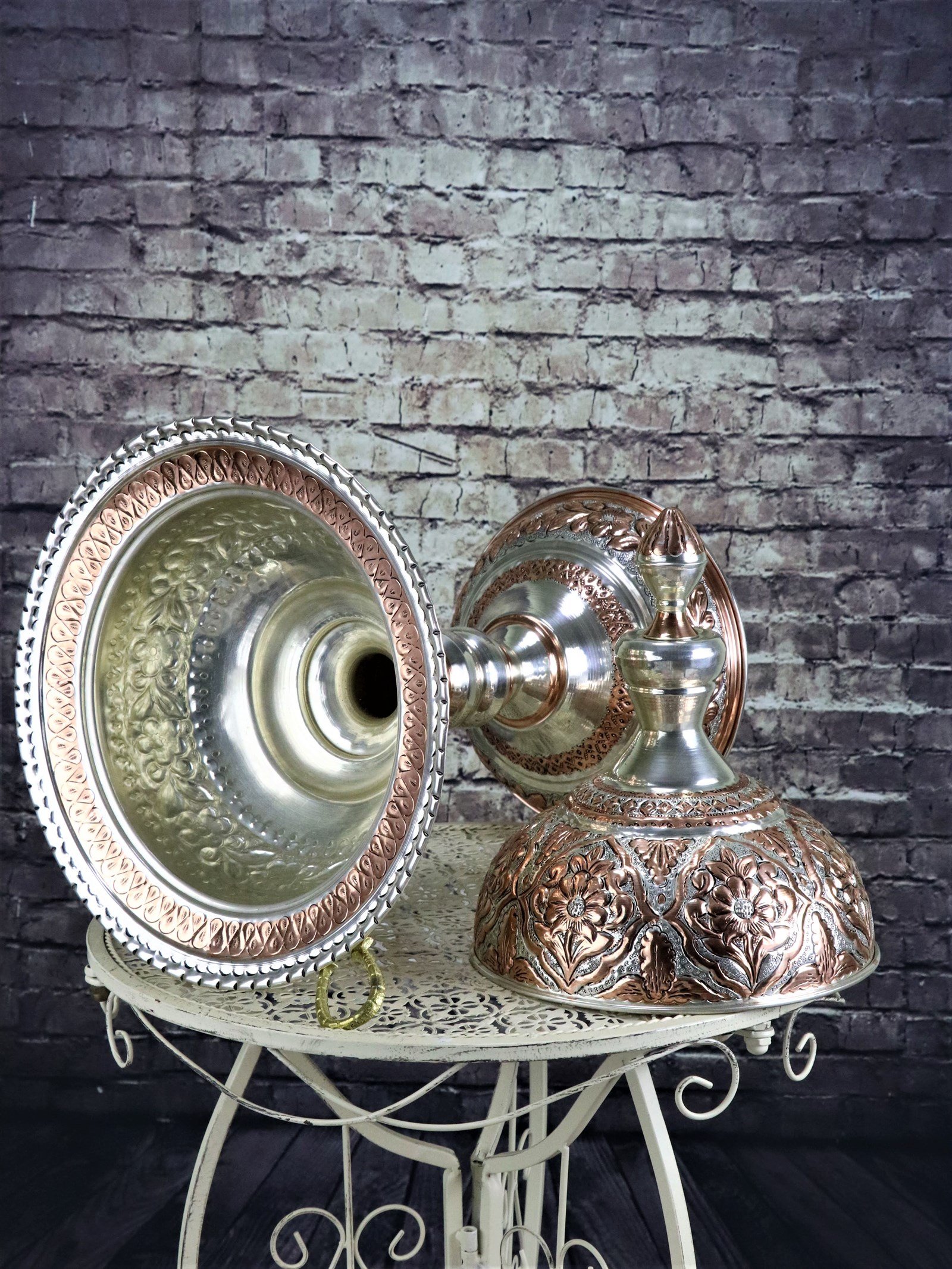 Dekoratif BakırSonay BakırcılıkMiray Dekoratif Büyük Bakır Mangal