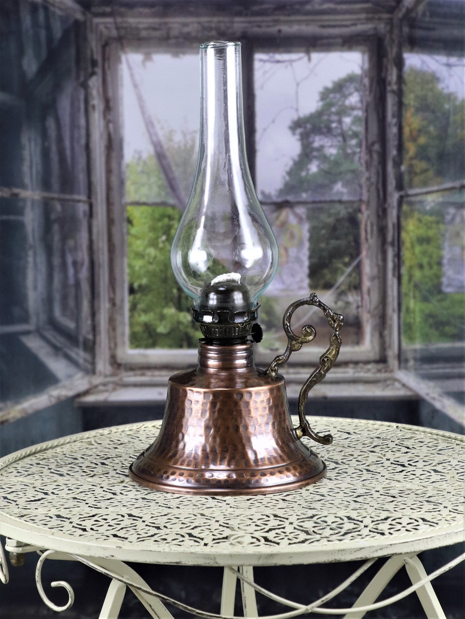 Bakır Gaz LambasıSonay BakırcılıkMiray Eskitme Bakır Gaz Lambası