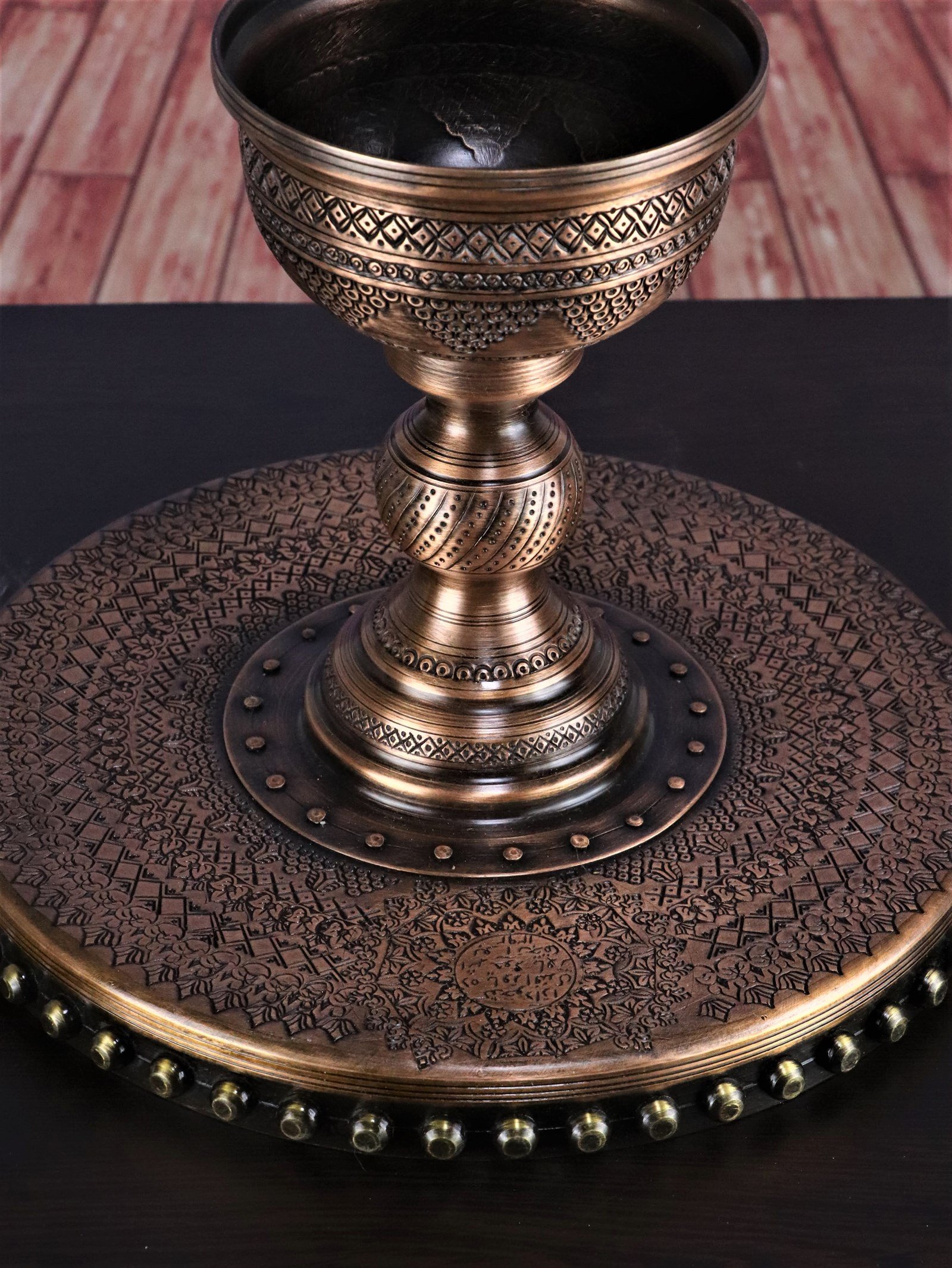 BuhurdanlıkSonay BakırcılıkOsmanlı Motifli Sultan Bakır Buhurdanlık