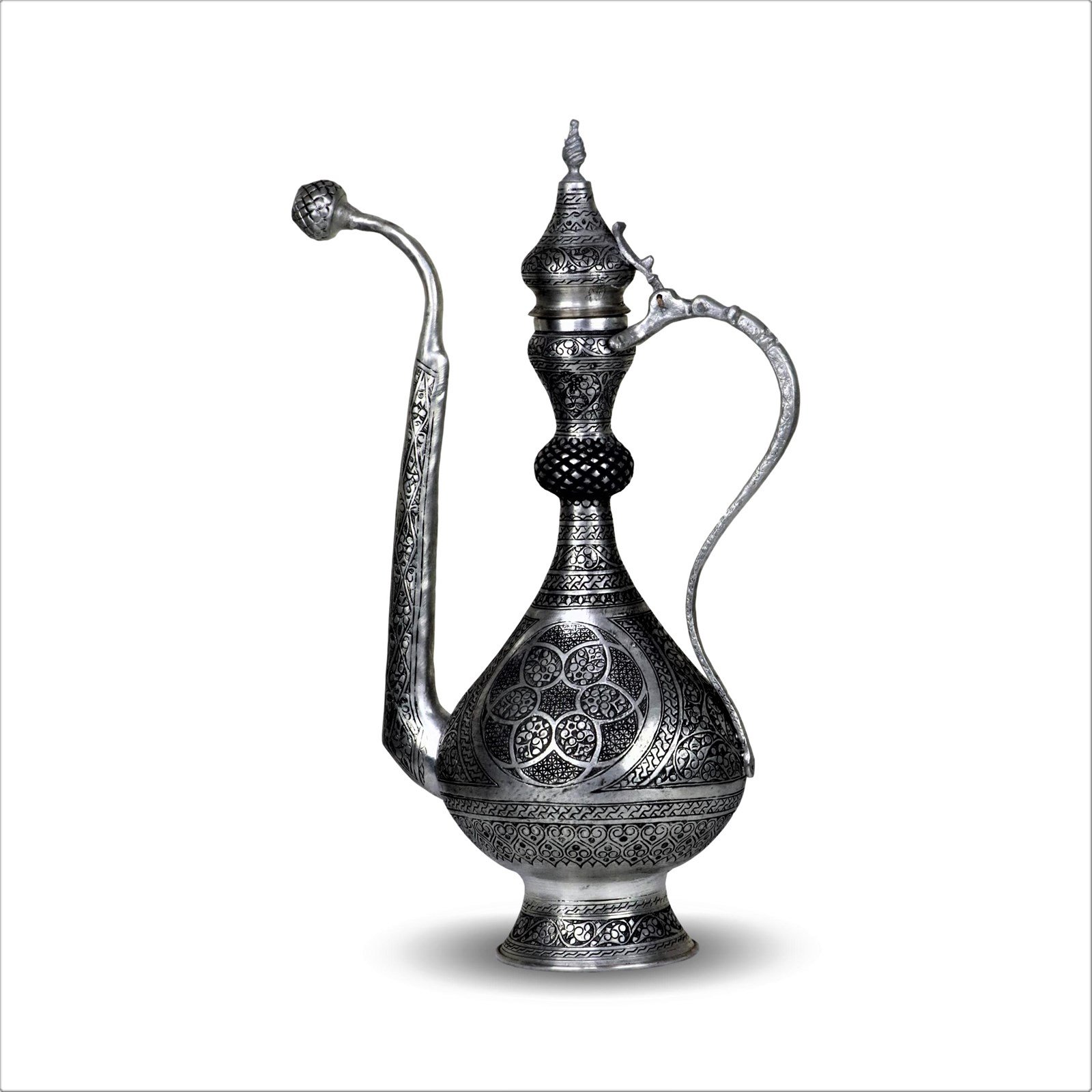 Bakır İbrikSonay BakırcılıkSultan Osmanlı Motifli Antep Bakır ibrik