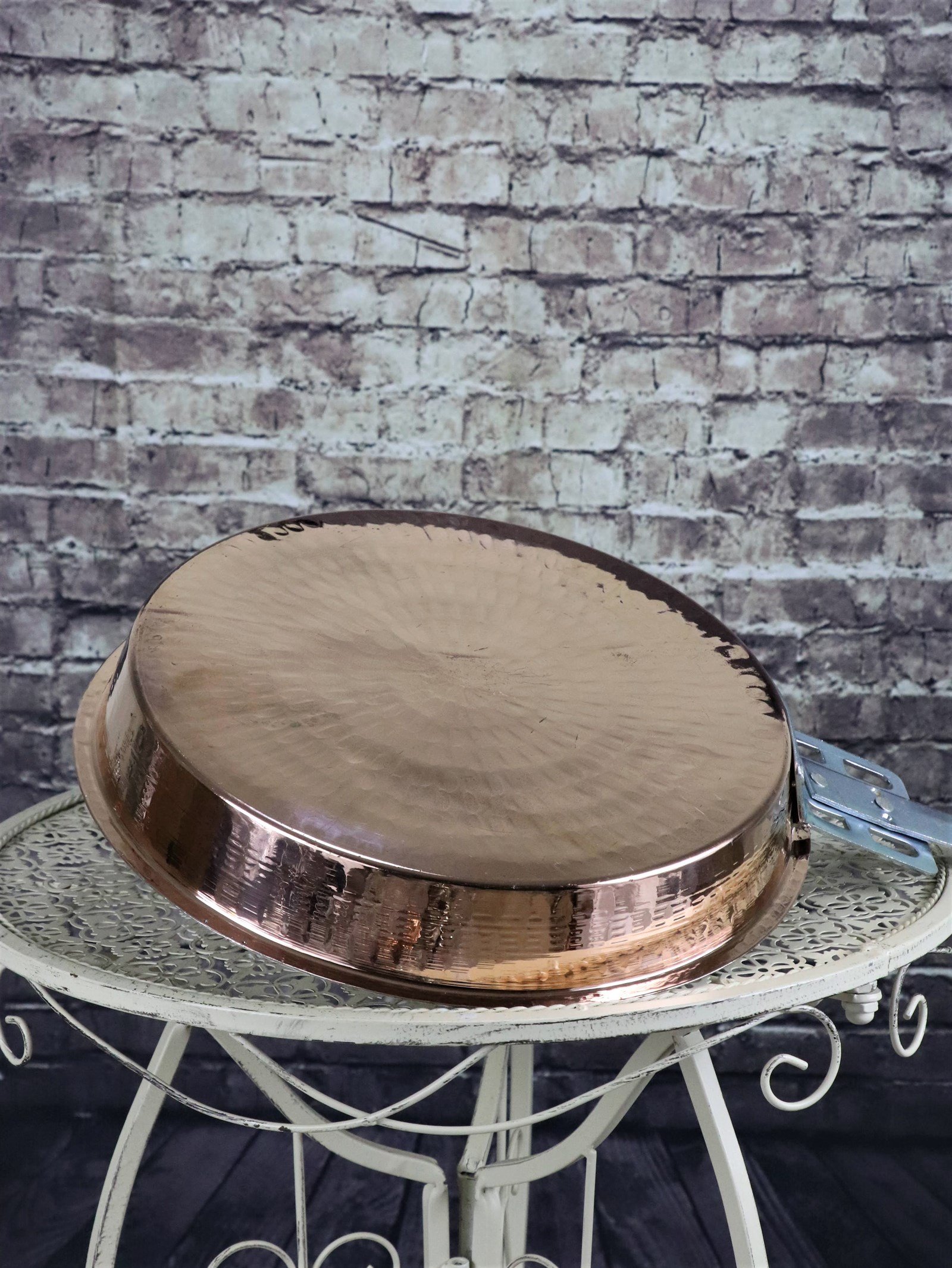 Bakır Tencere ve TavalarSonay BakırcılıkTrabzon Hamsi ve Balık Bakır Tavası 30 Cm