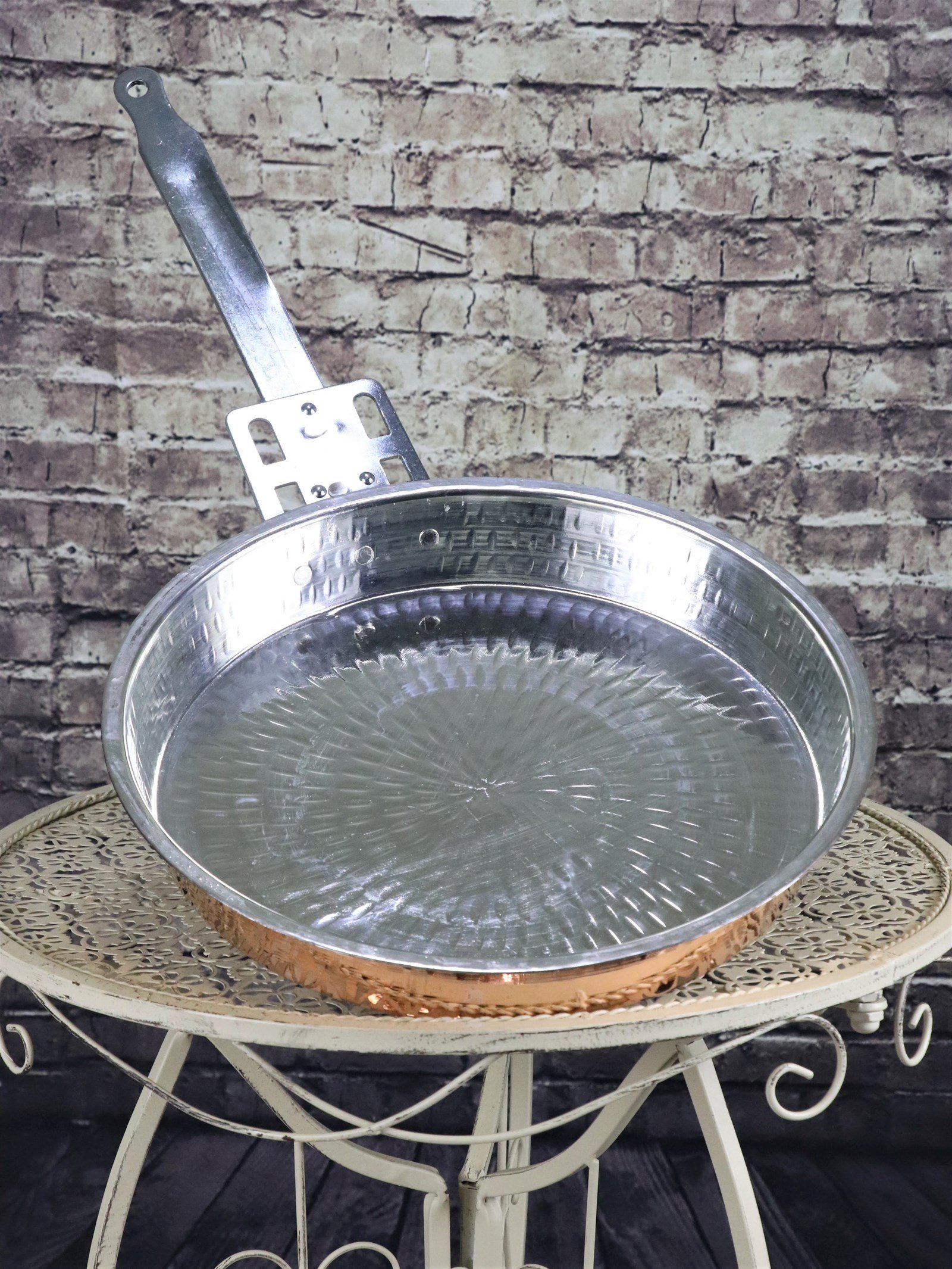 Bakır Tencere ve TavalarSonay BakırcılıkTrabzon Hamsi ve Balık Bakır Tavası 30 Cm