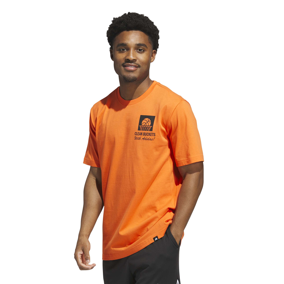 ADİDAS CLEAN BUCKETS T Tişört Modeli ERKEK