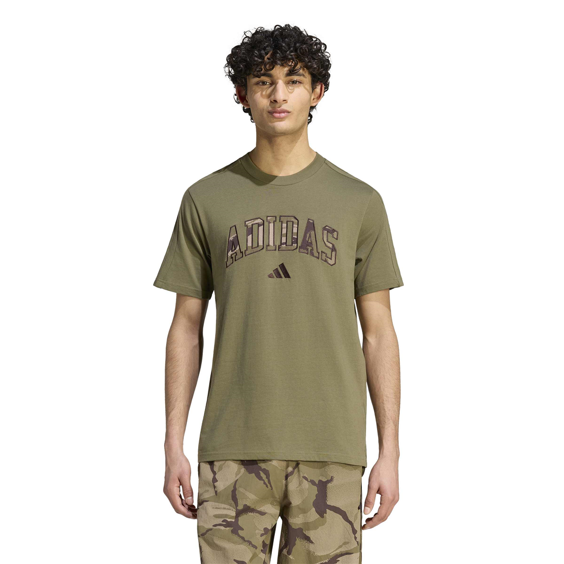 ADİDAS M CAMO PRINT TE Tişört Modeli ERKEK