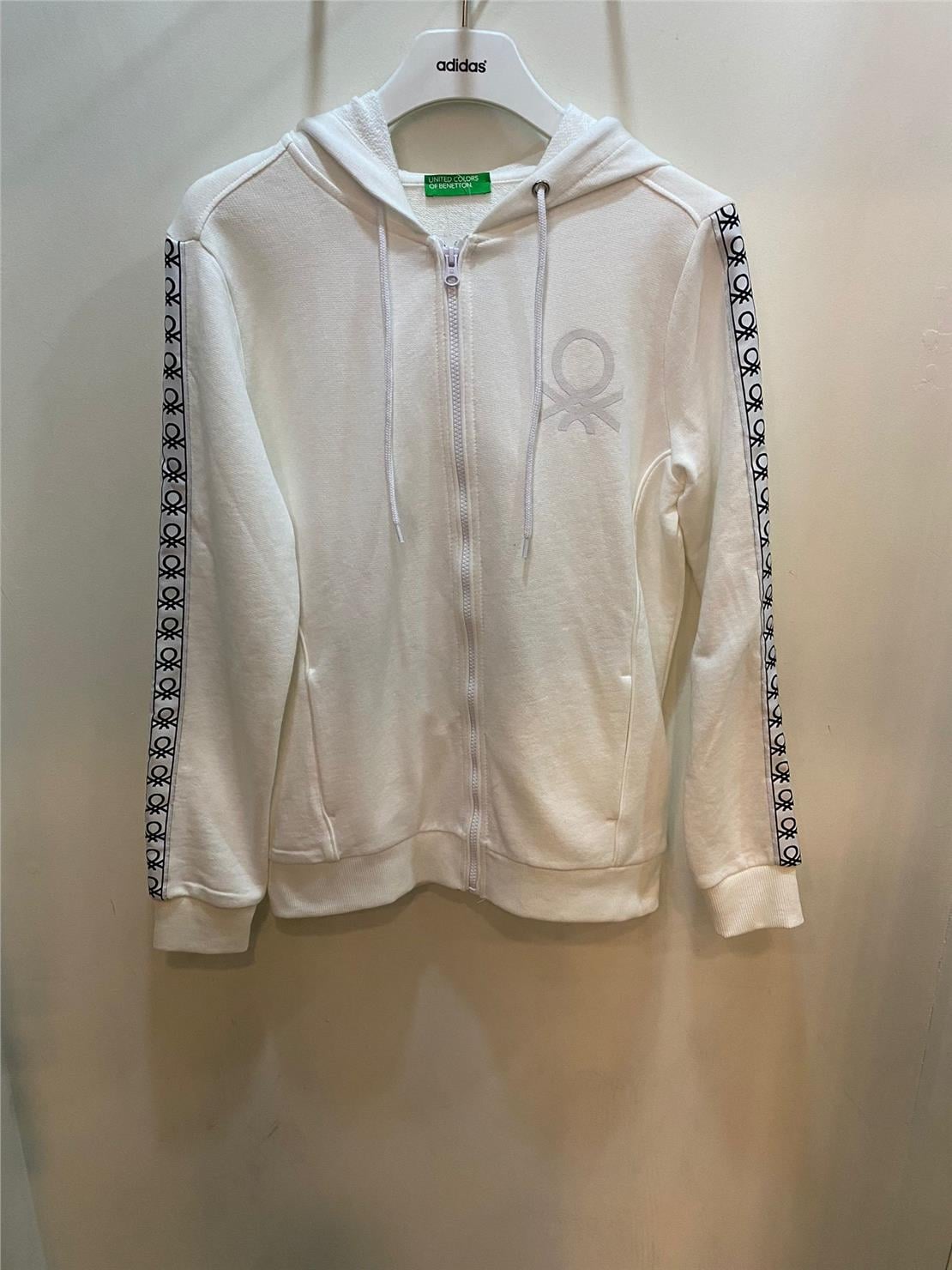 BENETTON Bn SMU_Kapşonlu Fermuarlı Sweatshirt