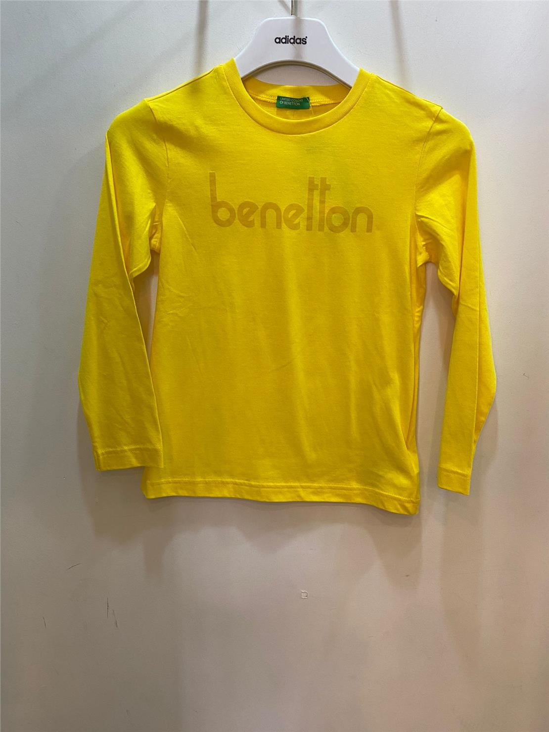 BENETTON E SMU UK_Benetton Yazılı T-Shirt