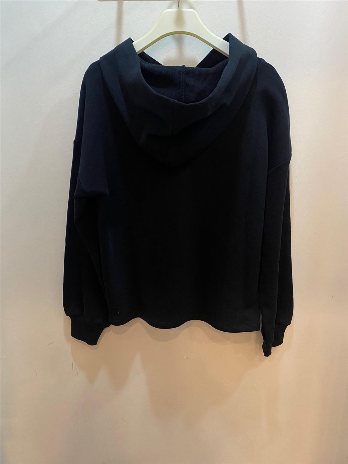 BENETTON K SMU UK_Benetton Logolu Kapşonlu Sweatshirt