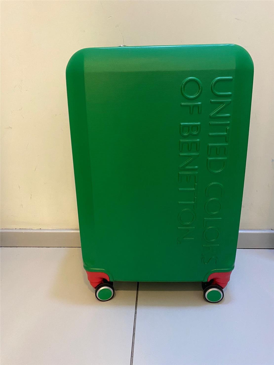 BENETTON TROLLEY 60 CM YESIL Çanta Cüzdan Modeli Çanta Cüzdan