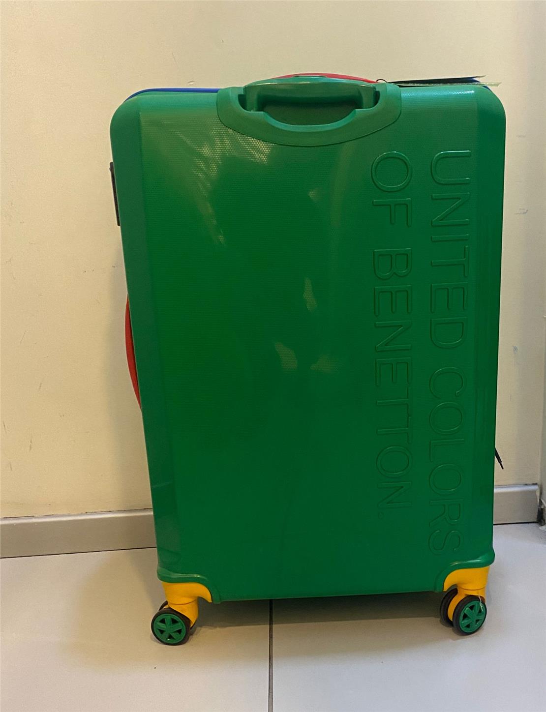 BENETTON TROLLEY 70 CM YESIL Çanta Cüzdan Modeli 