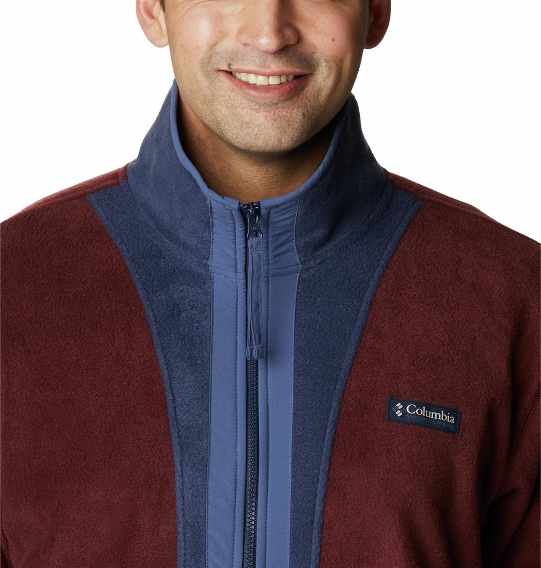 COLUMBIA AM0276 BACK BOWL FULL ZIP FLEECE