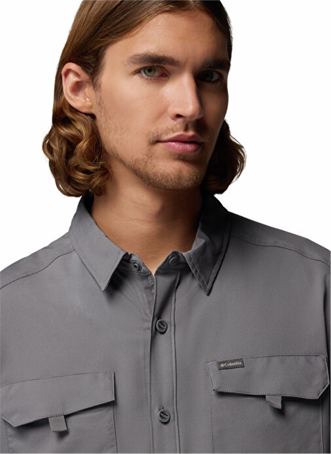 COLUMBIA AM3465 SILVER RIDGE UTILITY II LS SHIRT Gömlek Modeli ERKEK
