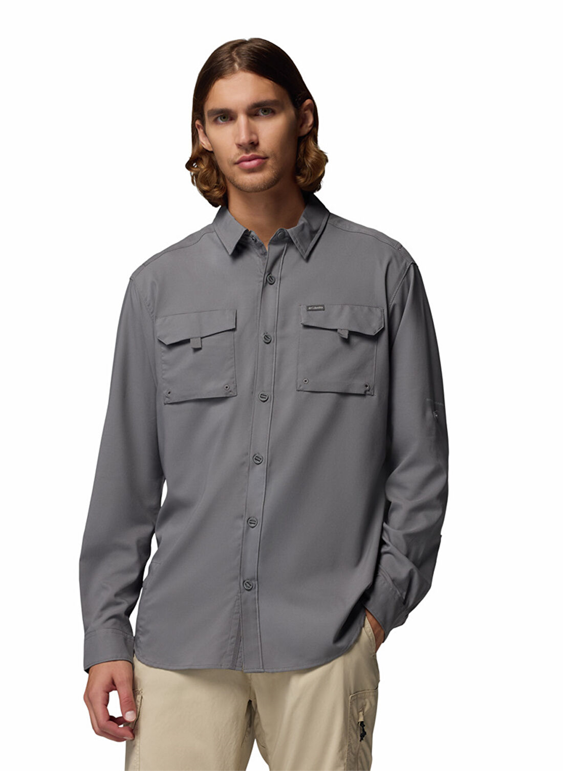 COLUMBIA AM3465 SILVER RIDGE UTILITY II LS SHIRT Gömlek Modeli ERKEK