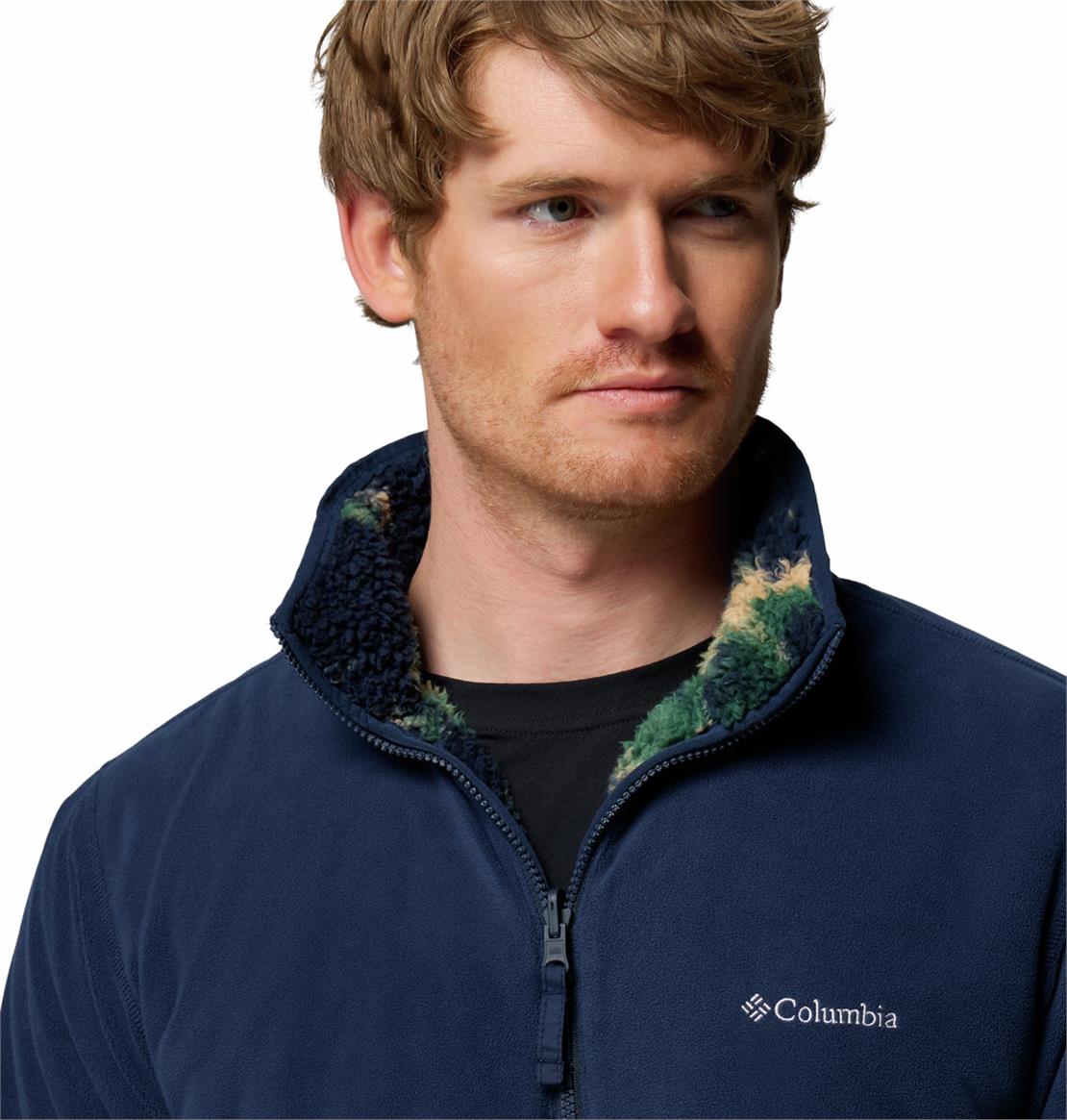 COLUMBIA AM5170 WINTER PASS REVERSIBLE FLEECE Sweatshirt Modeli ERKEK