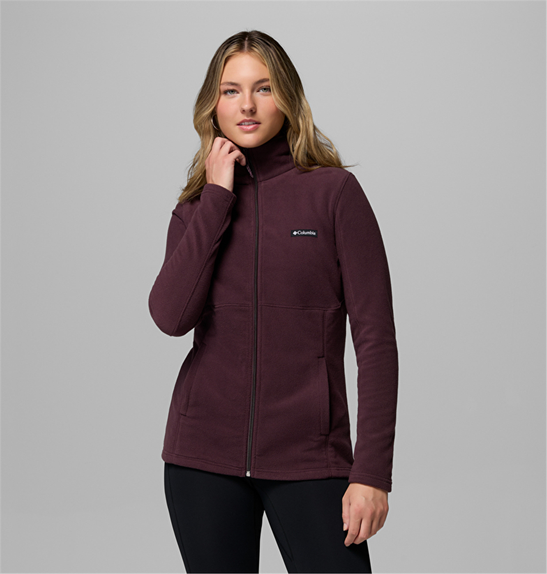 COLUMBIA Basin Trail III Tam Fermuarlı Kadın Polar Üst Sweatshirt Modeli KADIN