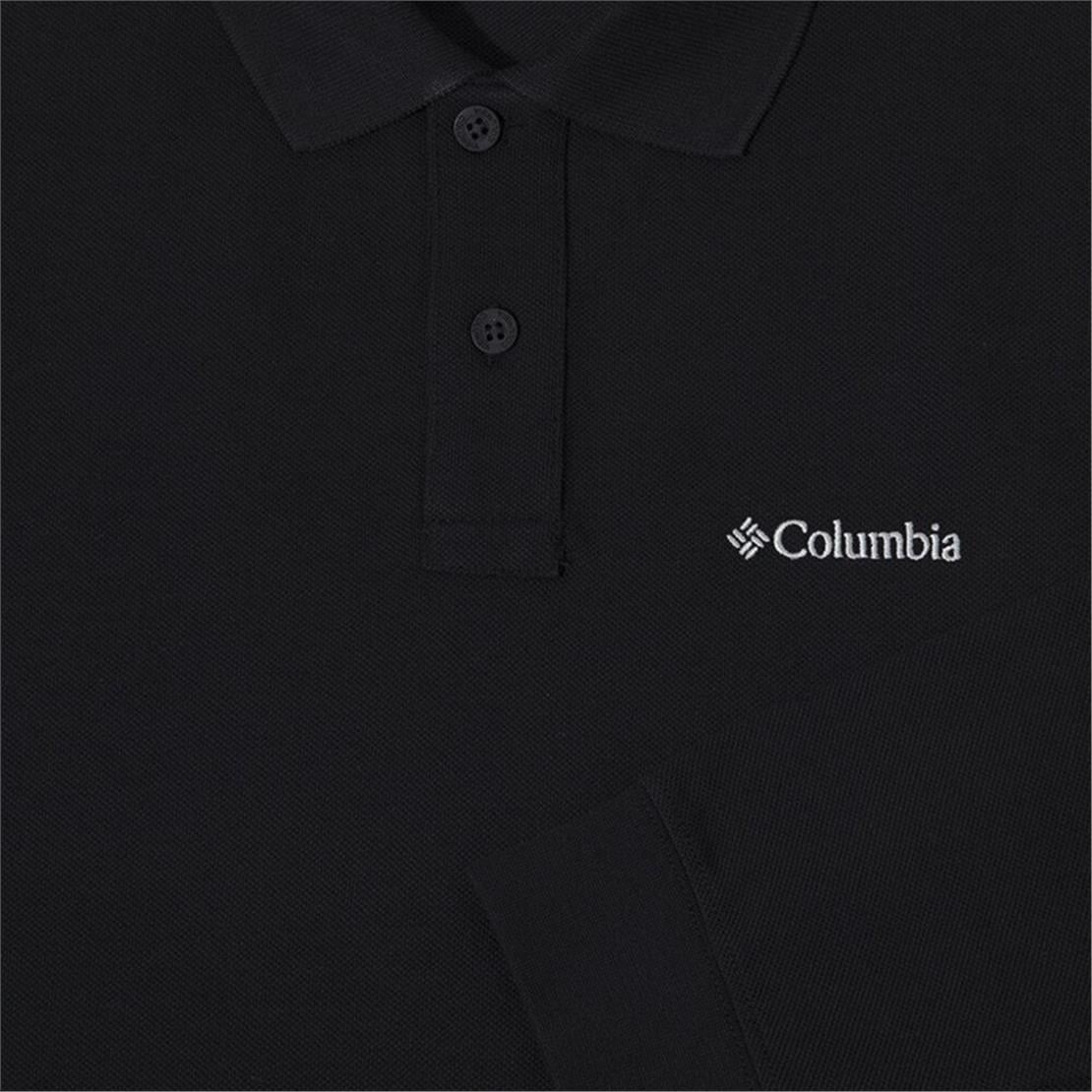COLUMBIA CS0099 CSC M CASCADE RANGE SOLID LS POLO