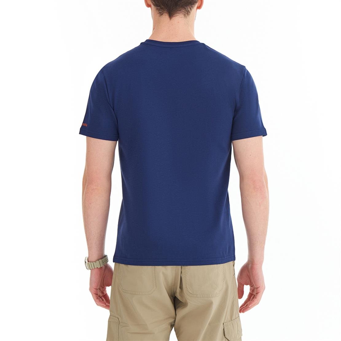 COLUMBIA CS0122 CSC M HEX LANDSCAPE GRAPHIC SS TEE