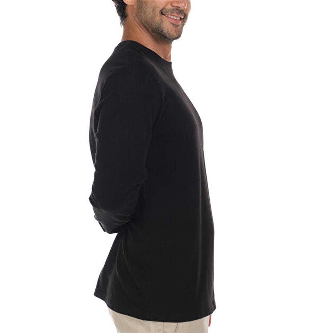 COLUMBIA CS0158 CSC M BASIC SM LOGO BRUSHED LS TEE