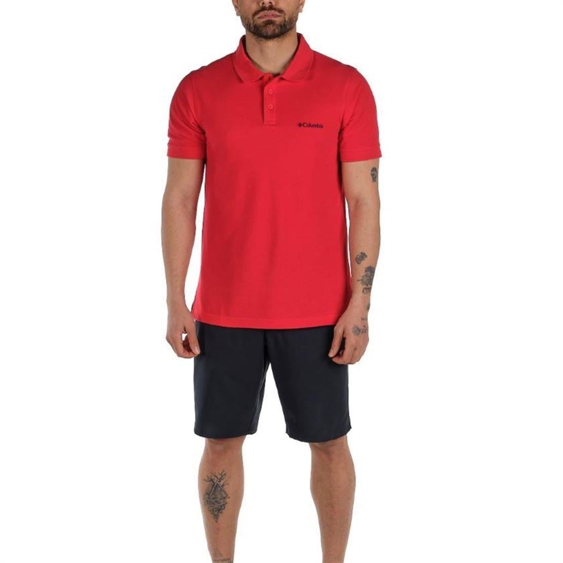 COLUMBIA CS0214 CSC M CASCADE RANGE SOLID POLO II
