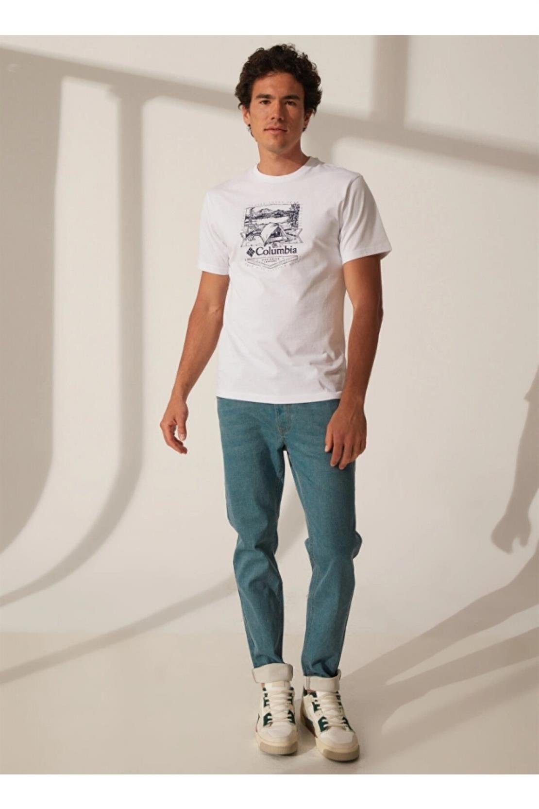 COLUMBIA CS0232 CSC M LAKESIDE BADGE SS TEE