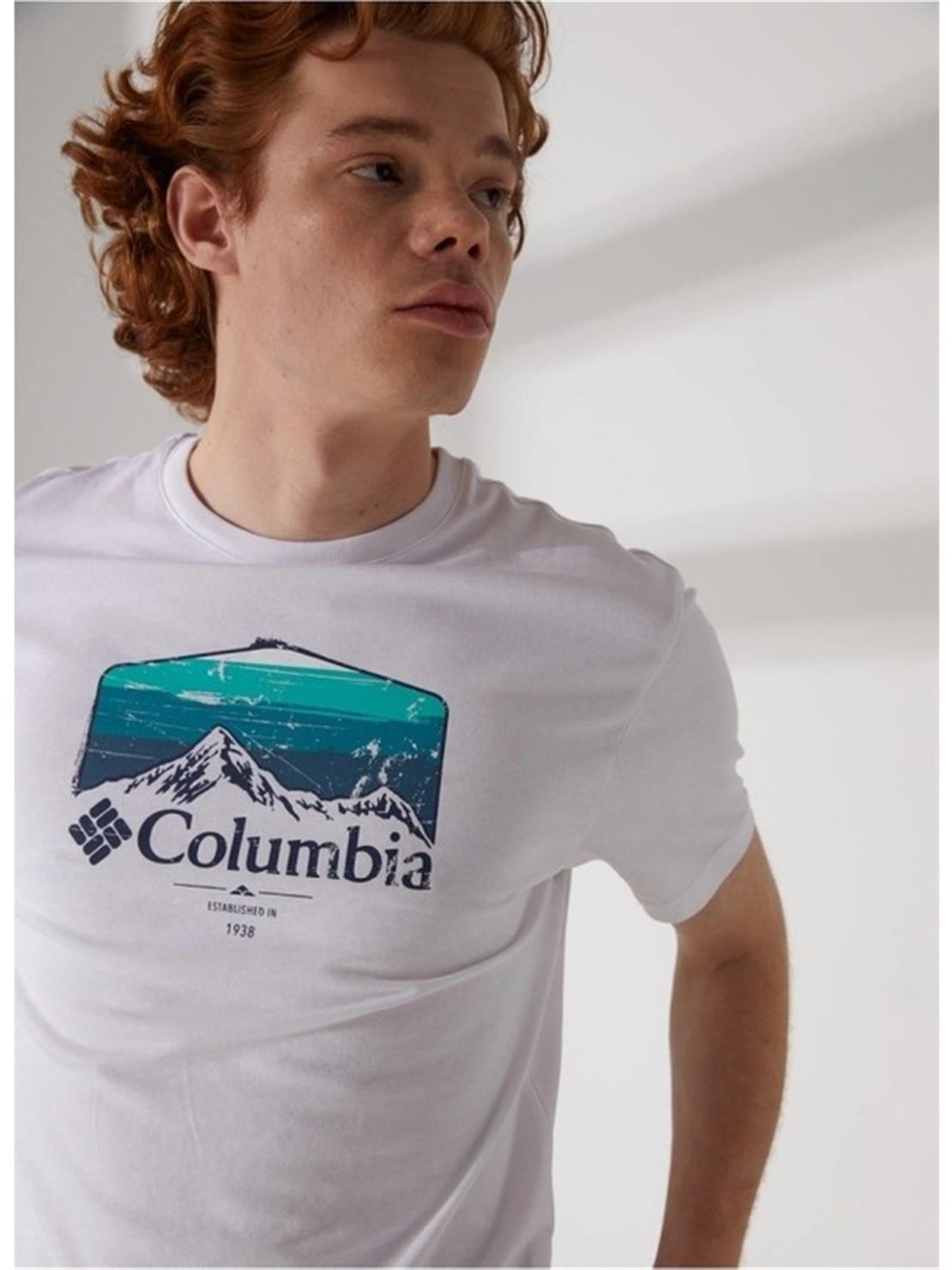 COLUMBIA CS0237 CSC M HIKERS HAVEN SS TEE