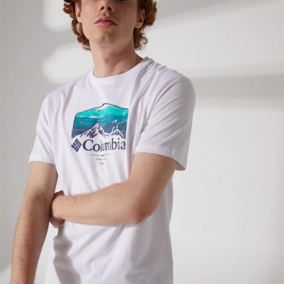 COLUMBIA CS0237 CSC M HIKERS HAVEN SS TEE