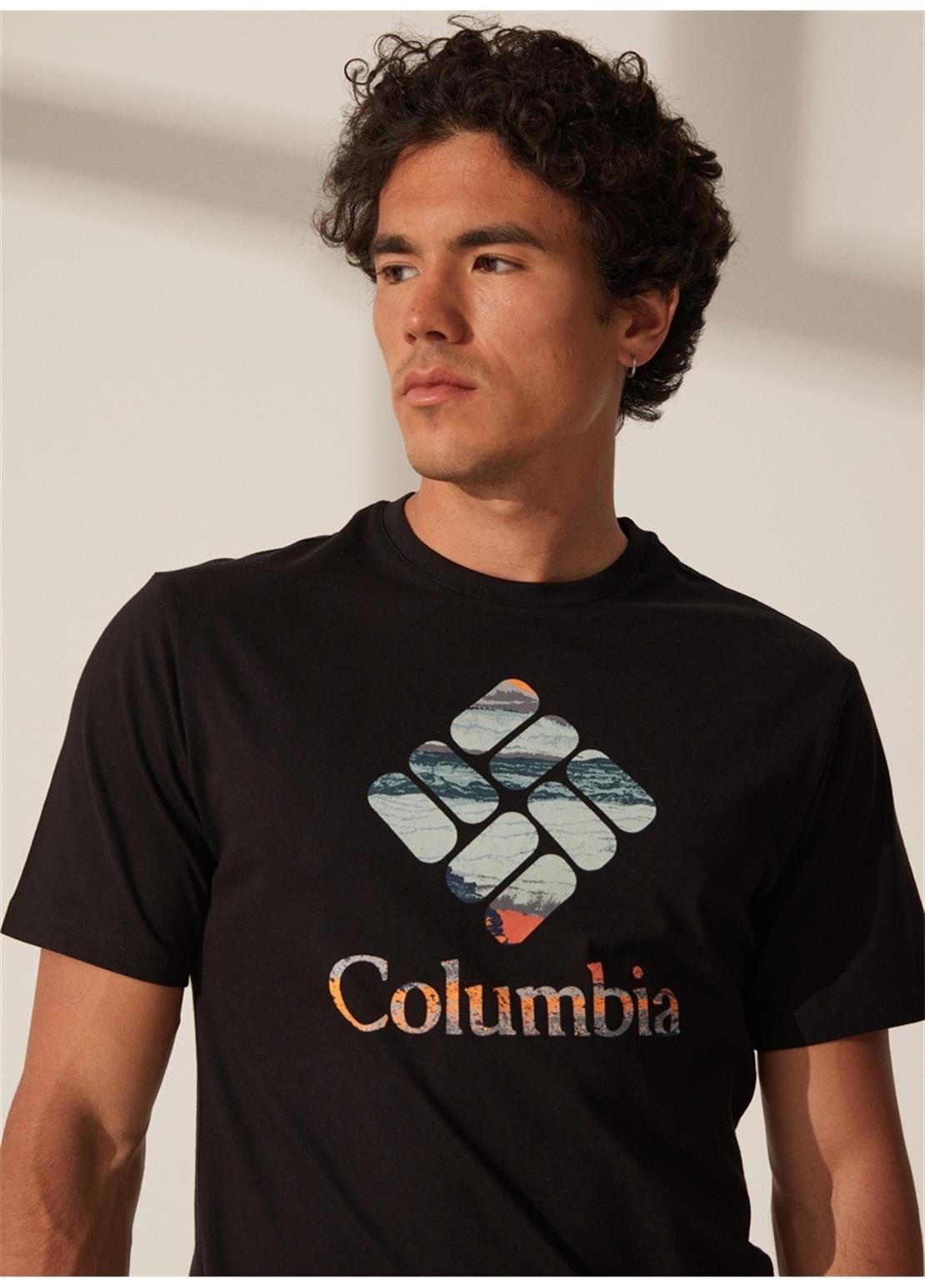 COLUMBIA CS0242 CSC M STACKED CAMO SS TEE