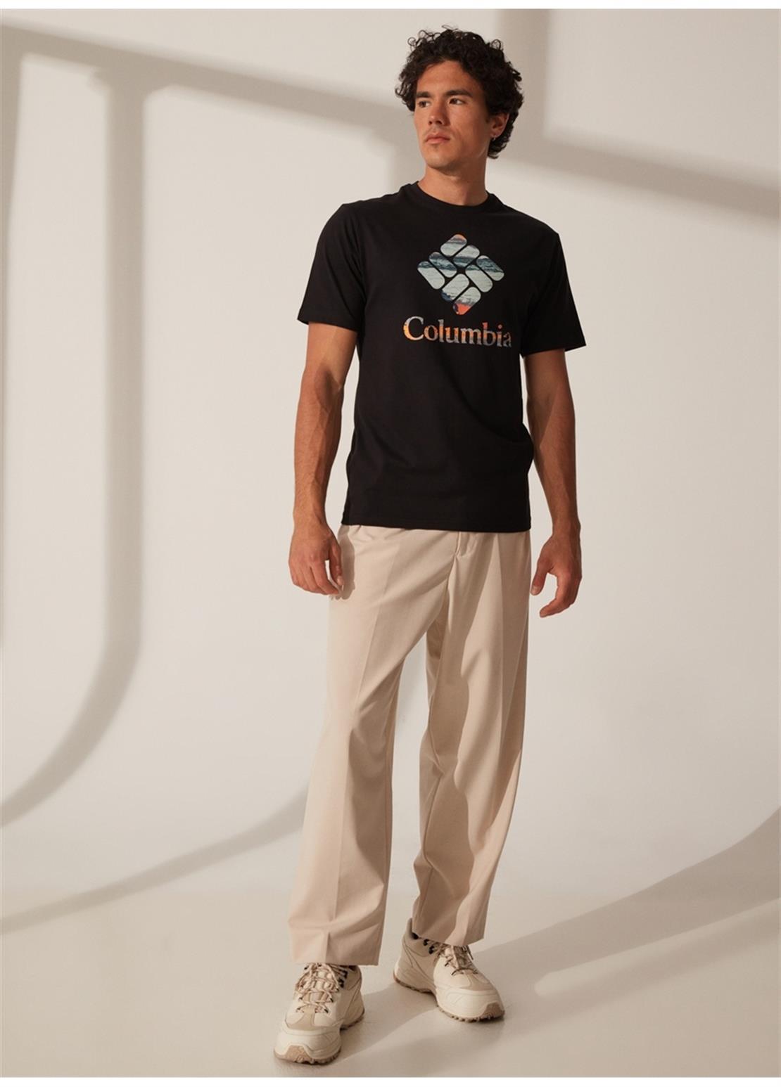 COLUMBIA CS0242 CSC M STACKED CAMO SS TEE