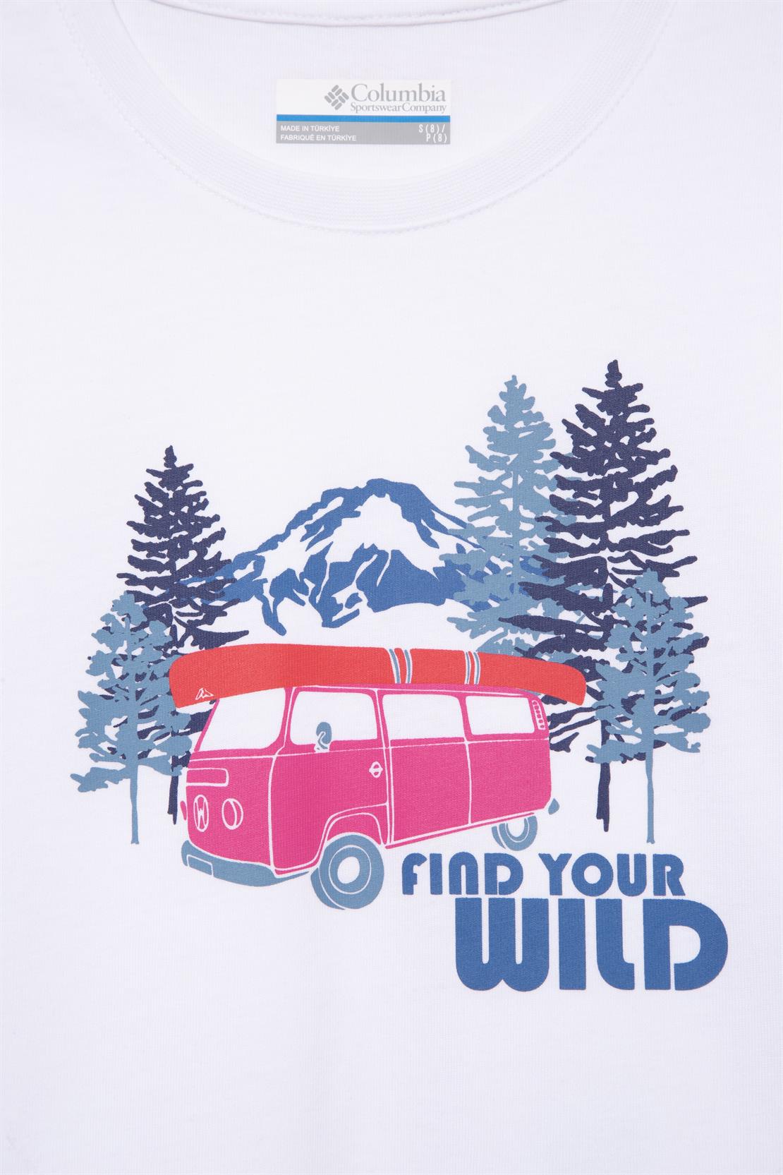 COLUMBIA CS0267 CSC Y VAN LIFE SS TEE