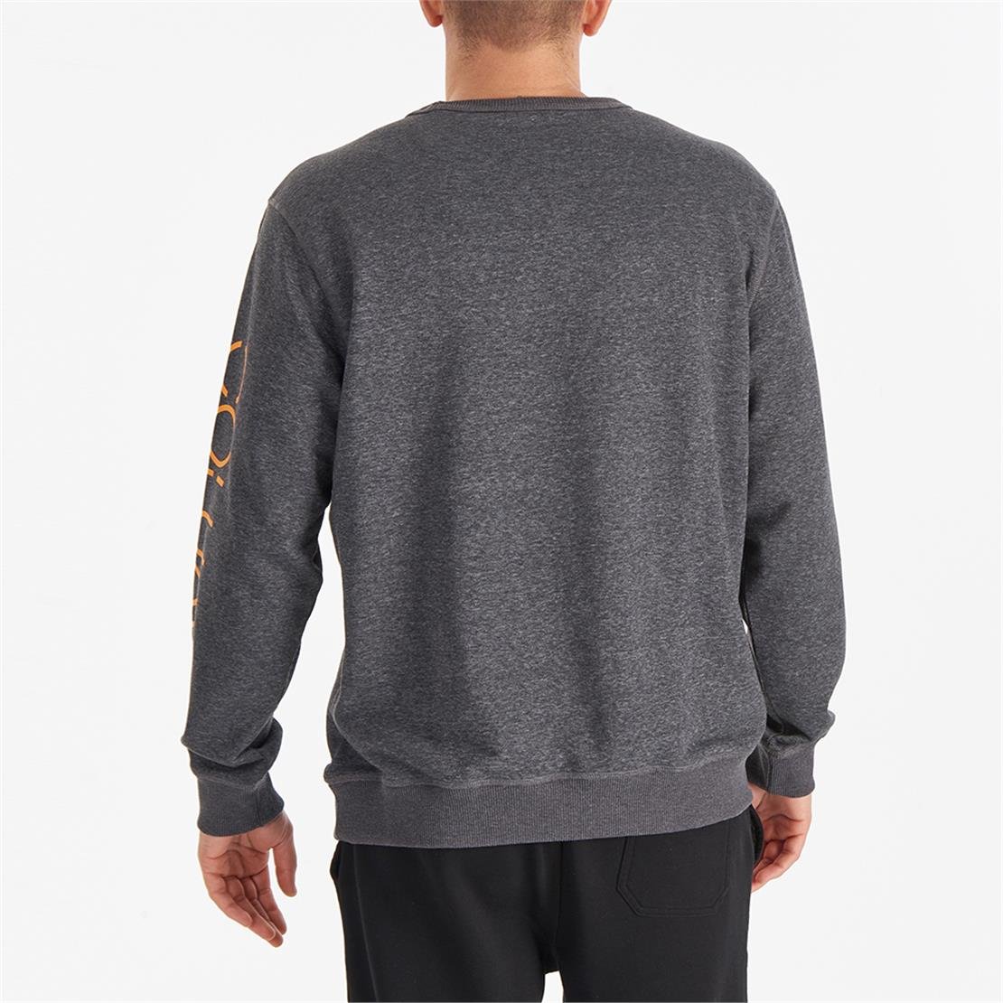 COLUMBIA CS0281 CSC M STENCIL SLEEVE PRINT CREW SWEATSHIRT
