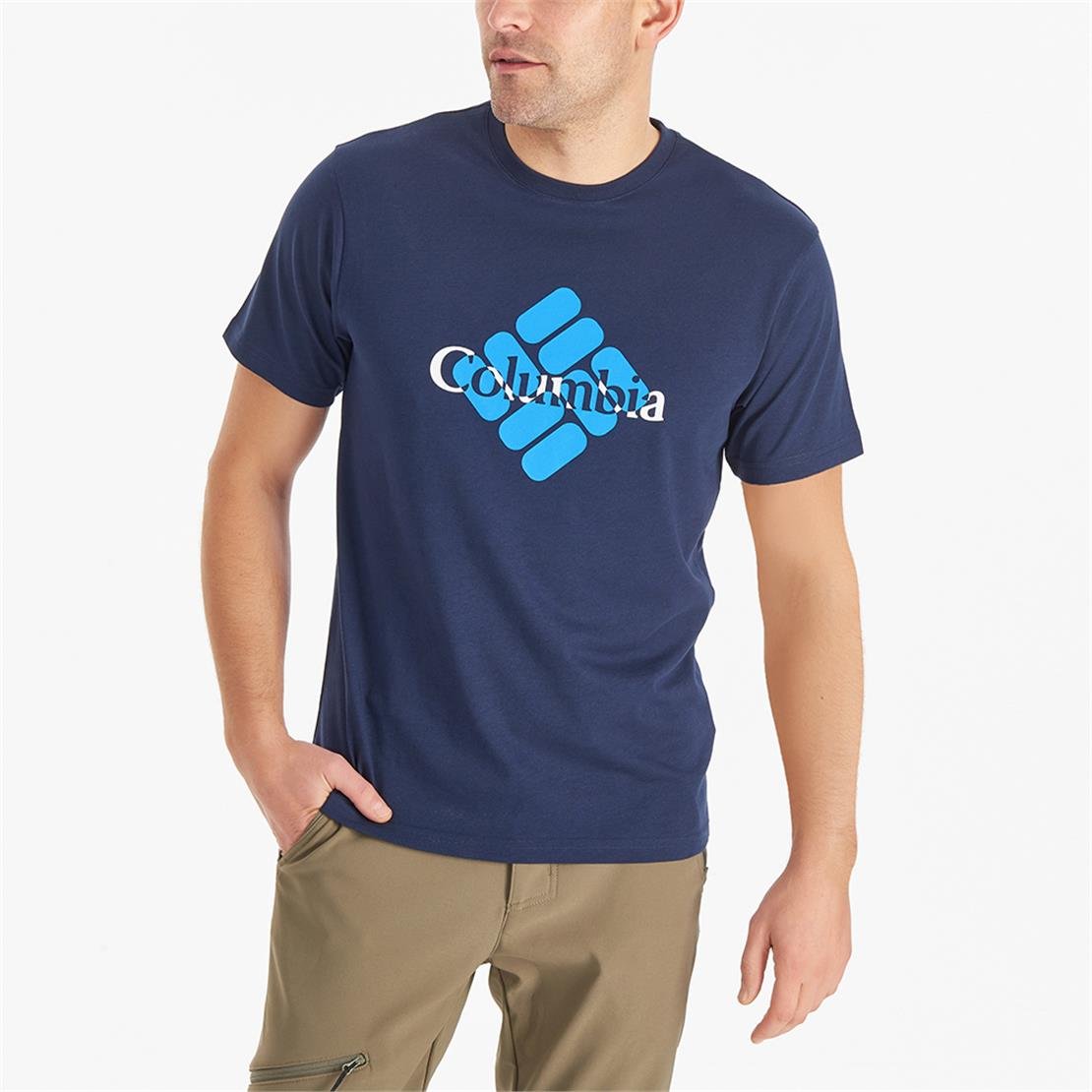 COLUMBIA CS0289 CSC M CENTERED GEM SS TEE