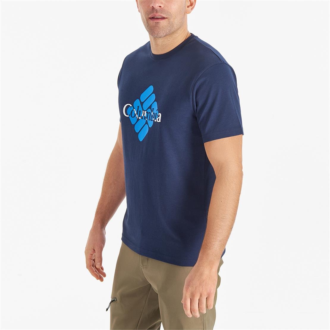 COLUMBIA CS0289 CSC M CENTERED GEM SS TEE