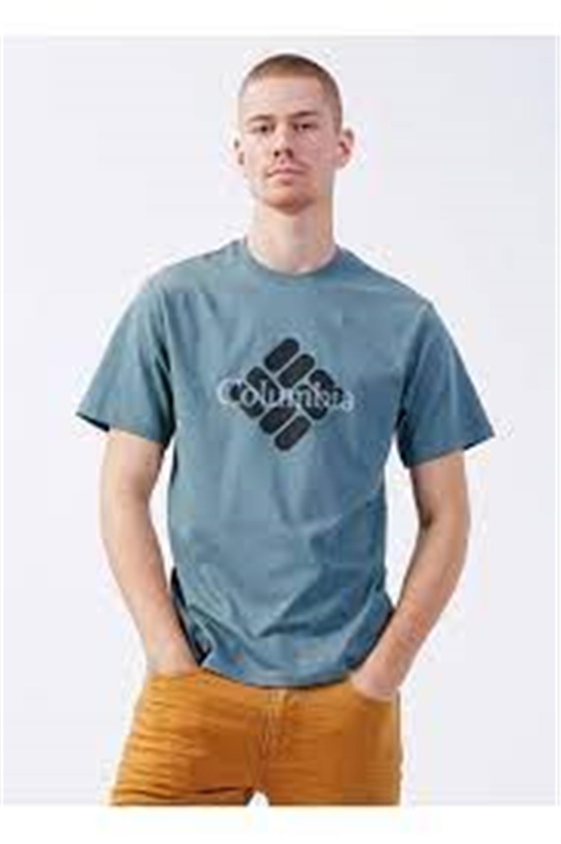 COLUMBIA CS0289 CSC M CENTERED GEM SS TEE