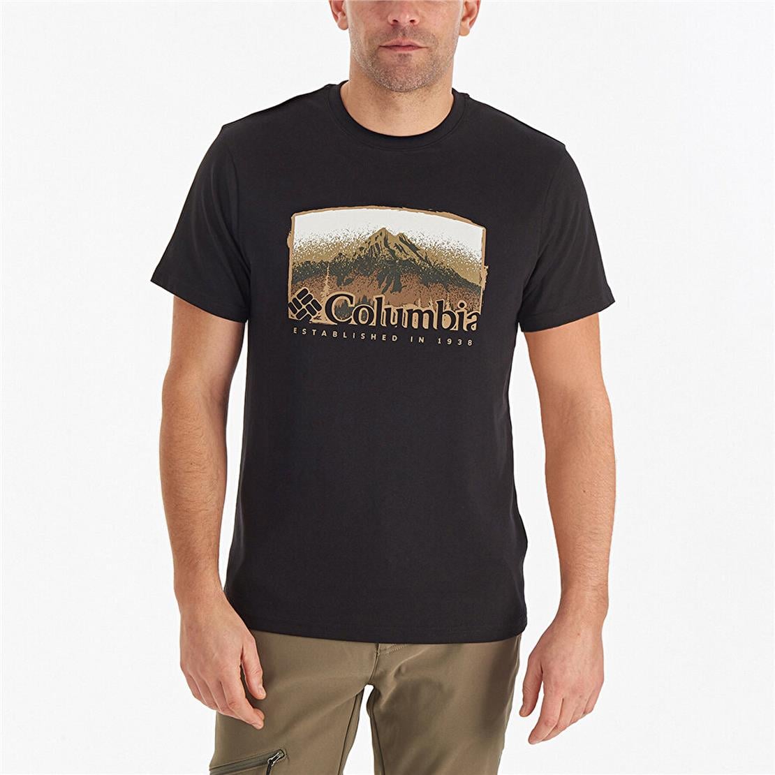 COLUMBIA CS0290 CSC M FOGGY HAVEN SS TEE