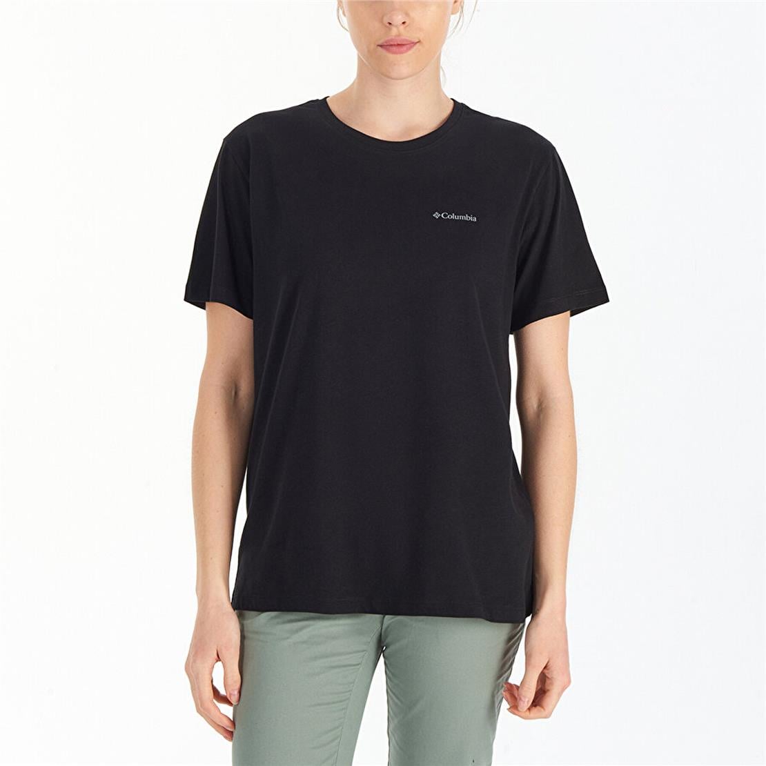 COLUMBIA CS0301 CSC W BASIC SM LOGO SS TEE
