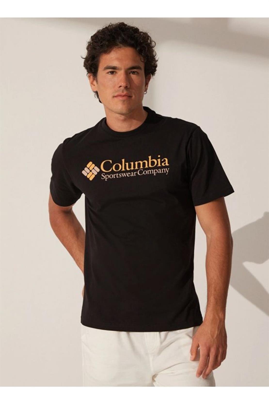 COLUMBIA CS0311 CSC M RETRO LOGO SS TEE