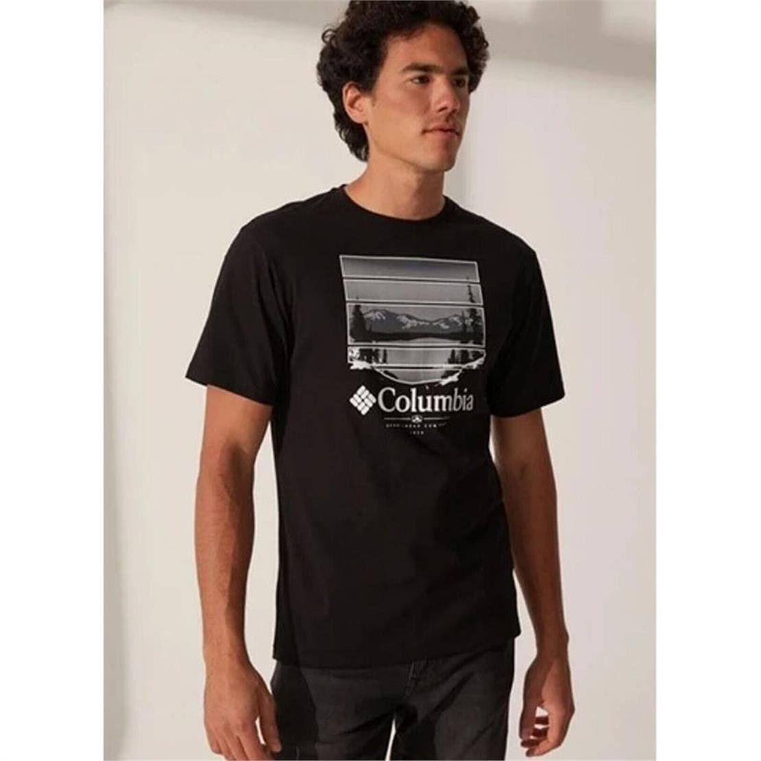 COLUMBIA CS0344 CSC M LINEAR RANGE SS TEE Modeli Tişört