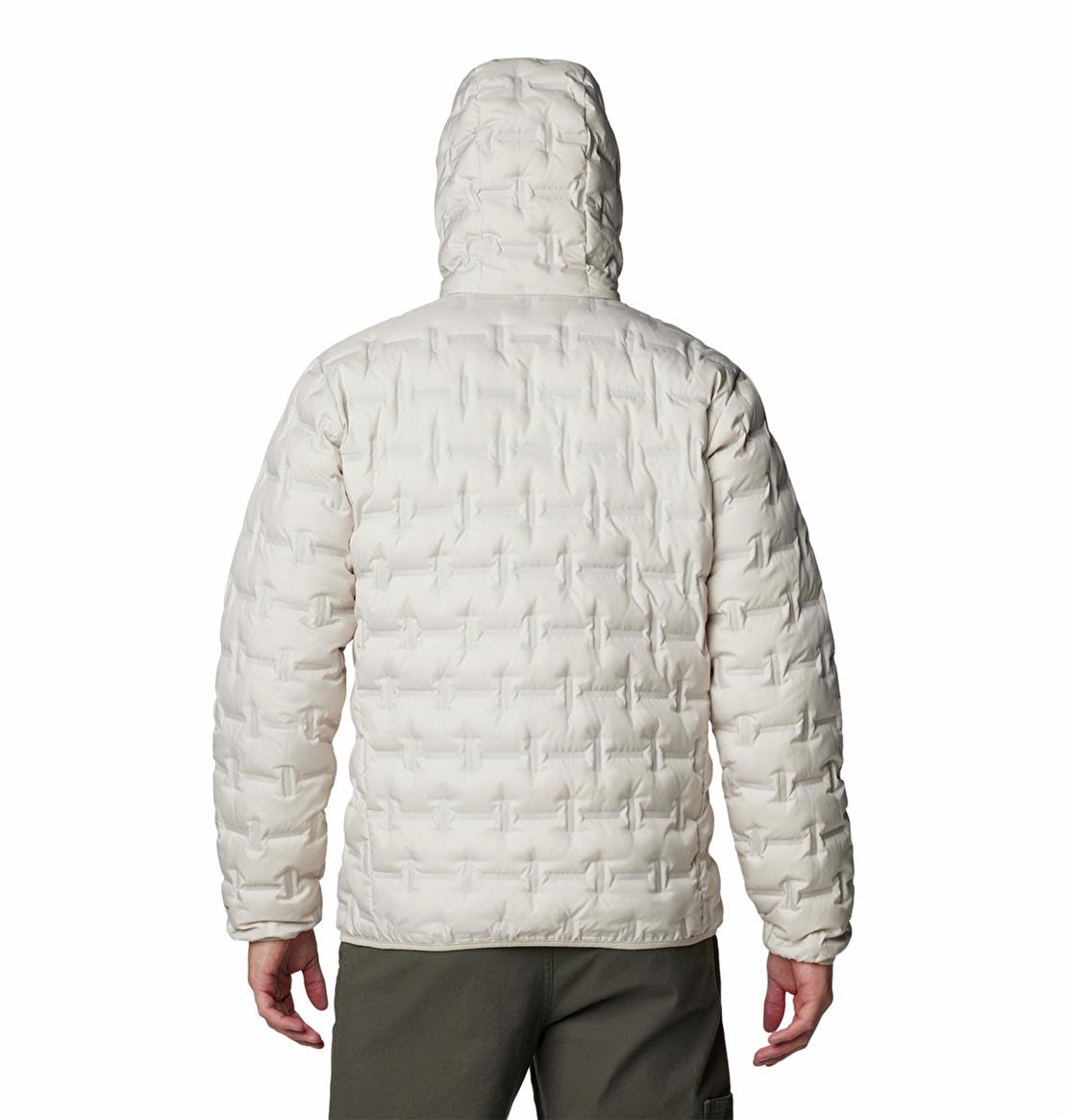 COLUMBIA Delta Ridge II Down Kapüşonlu Erkek Kaz Tüyü Mont Ceket Mont Modeli Ceket Mont