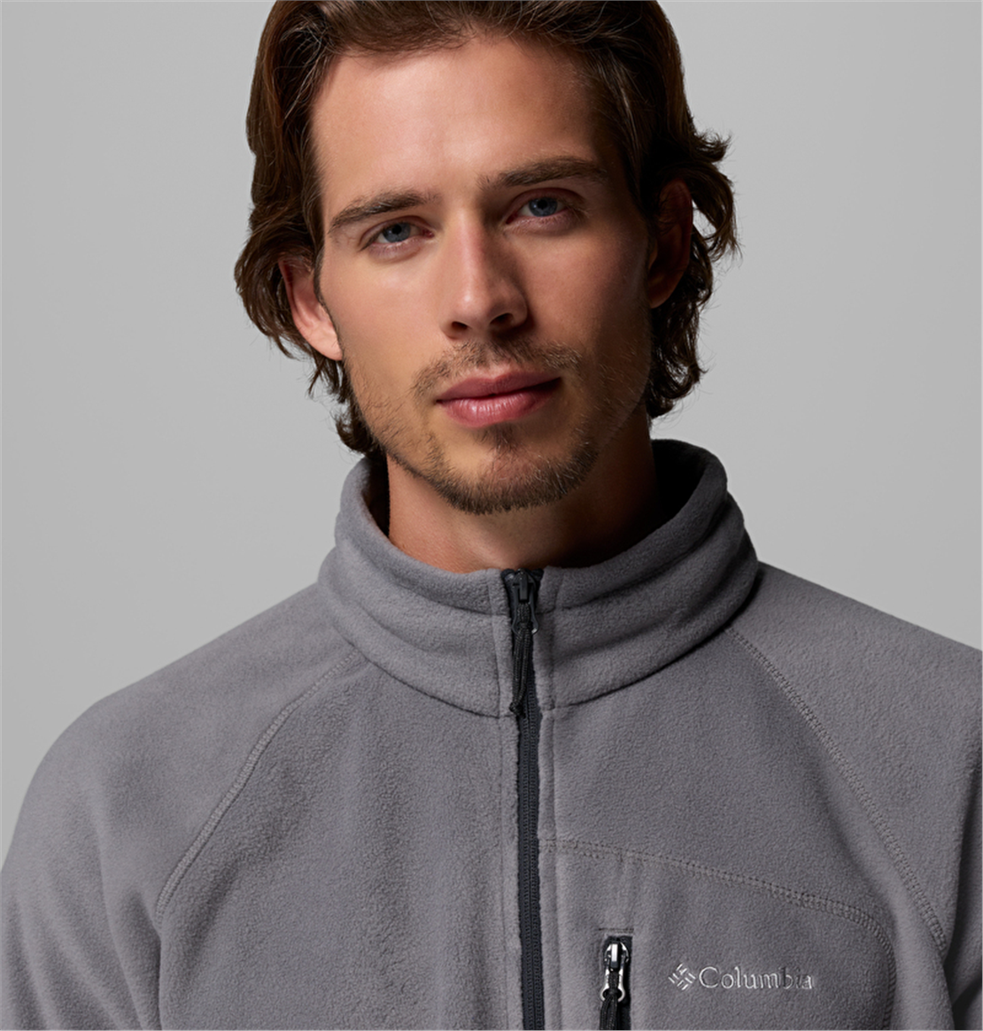 COLUMBIA Fast Trek II Erkek Tam Fermuarlı  Polar Üst Sweatshirt Modeli ERKEK