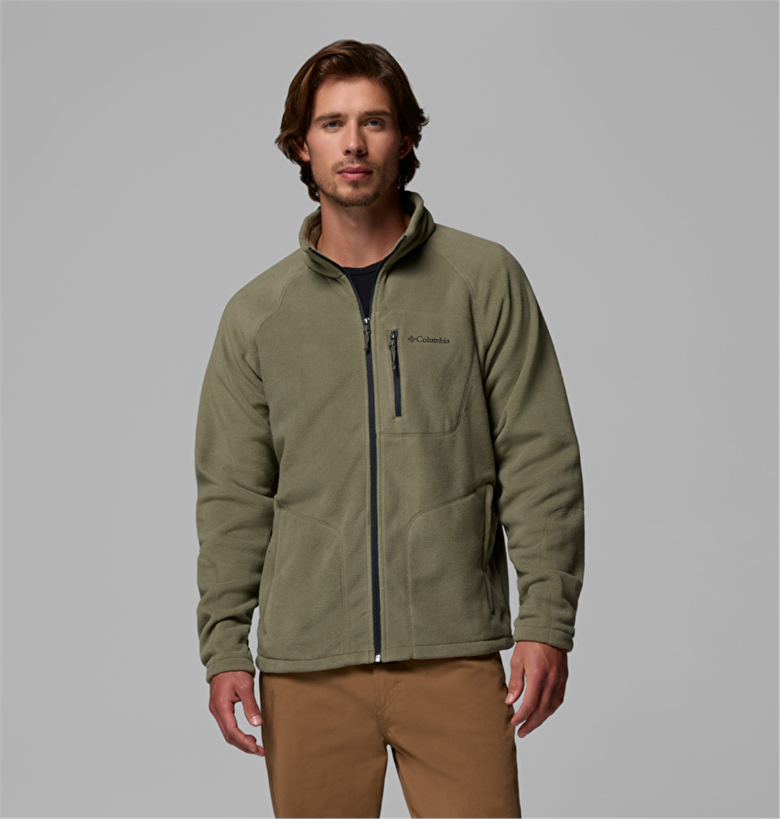 COLUMBIA Fast Trek II Erkek Tam Fermuarlı  Polar Üst Sweatshirt Modeli ERKEK