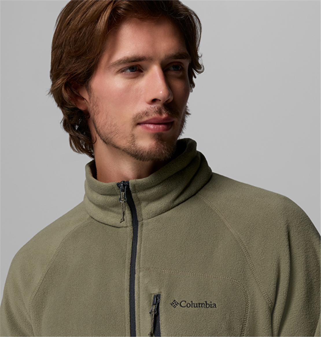 COLUMBIA Fast Trek II Erkek Tam Fermuarlı  Polar Üst Sweatshirt Modeli ERKEK