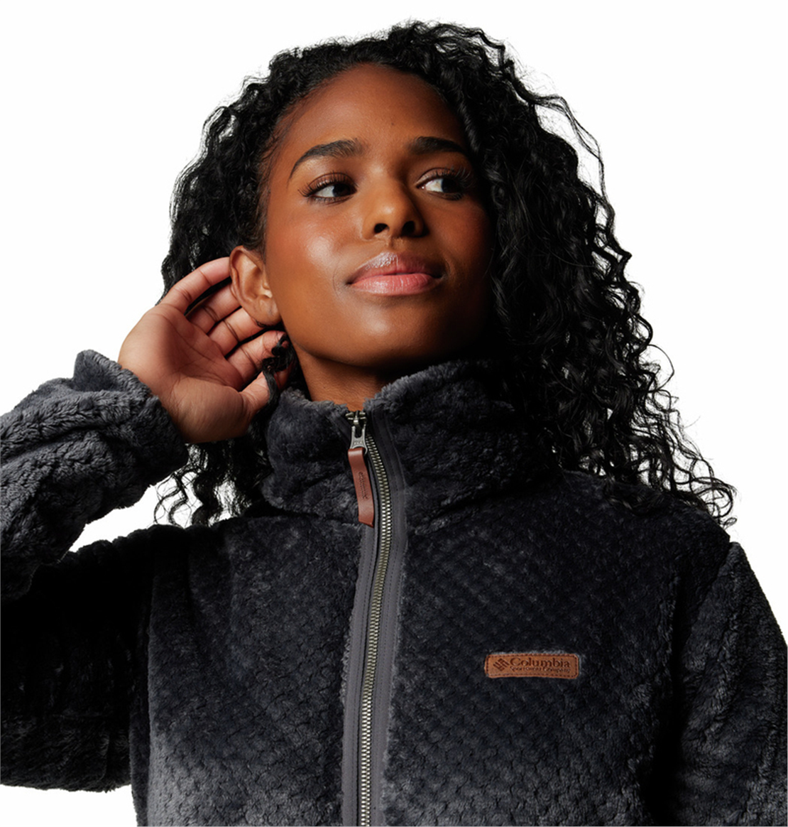 COLUMBIA Fire Side II Sherpa Tam Fermuarlı Kadın Polar Sweatshirt Modeli KADIN