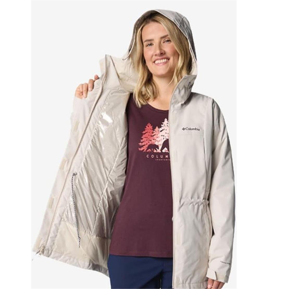 COLUMBIA Hikebound II Long Insulated Kadın Mont Ceket Mont Modeli Ceket Mont