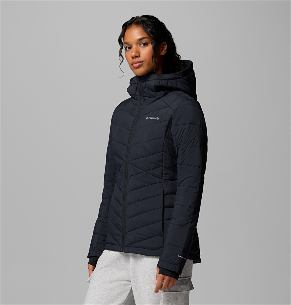 COLUMBIA Joy Peak II Kapüşonlu Kadın Mont Ceket Mont Modeli KADIN
