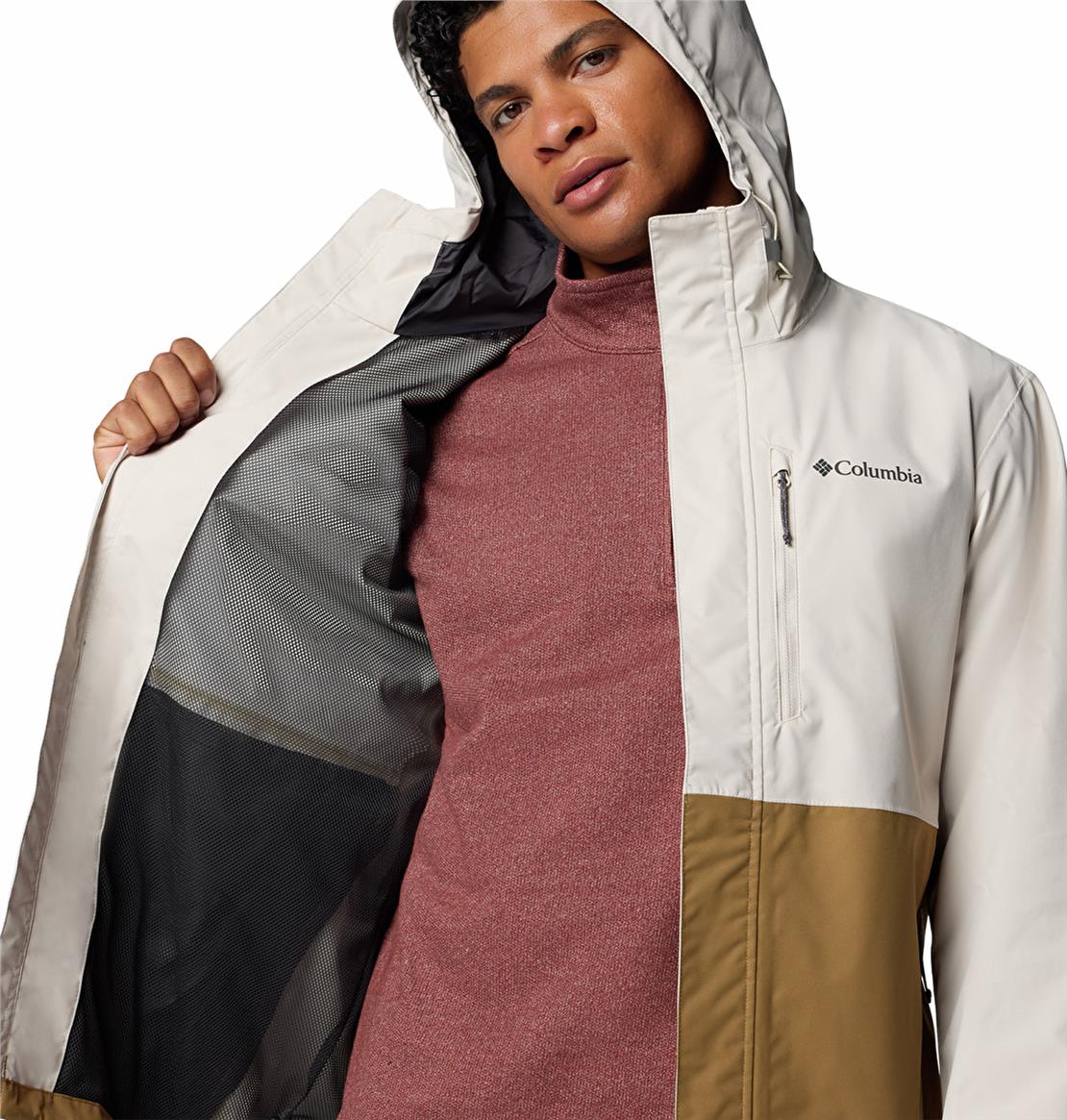 COLUMBIA WM2619 HIKEBOUND II JACKET Yağmurluk Modeli ERKEK