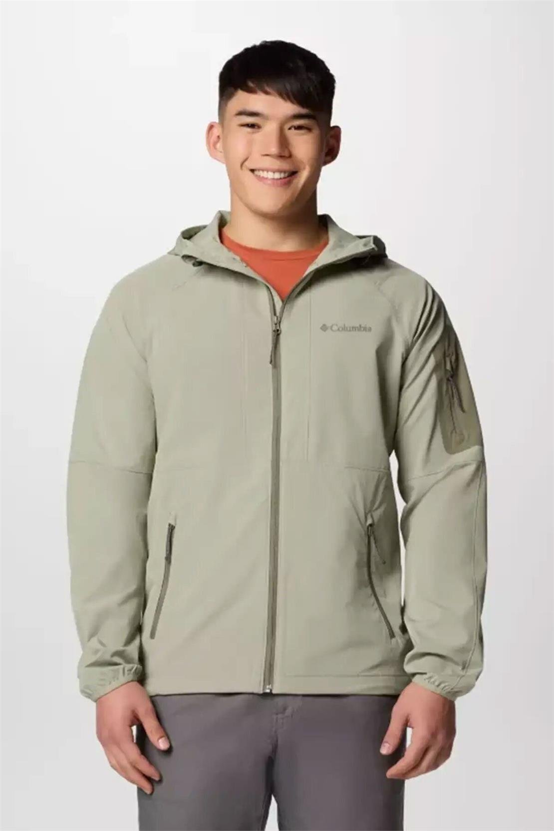 COLUMBIA WO9423 TALL HEIGHTS II HOODED SOFTSHELL Sweatshirt Modeli ERKEK