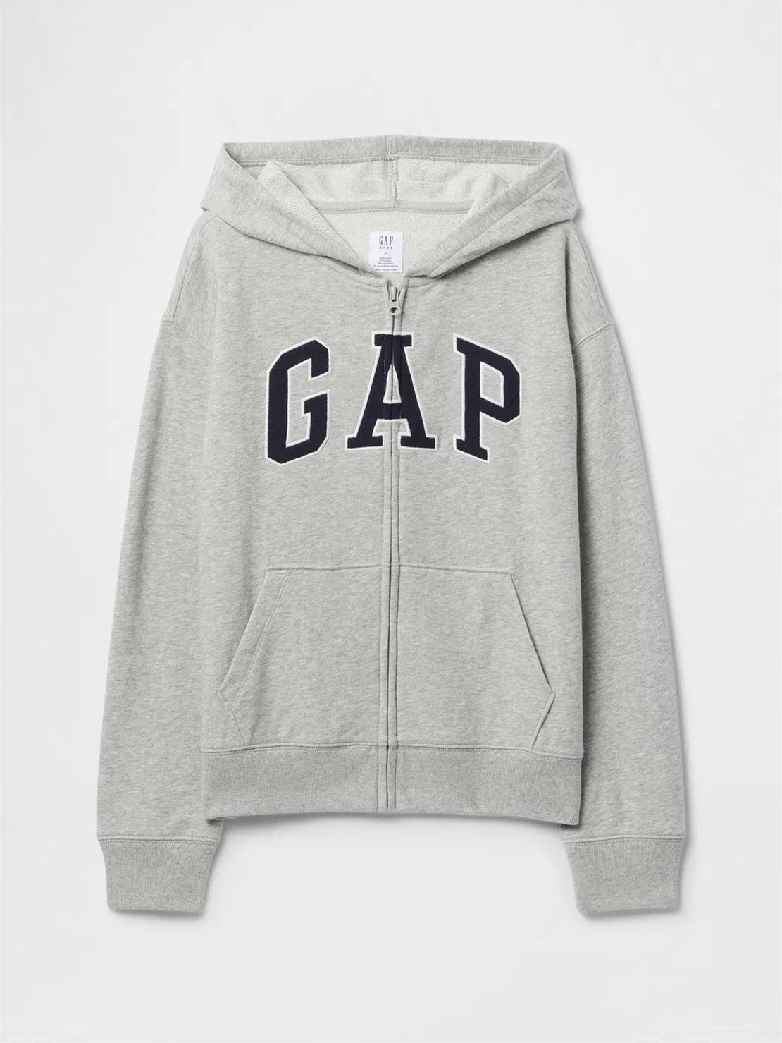 GAP V-FRCH FT BAS HERITAGE LOGO FZ Sweatshirt Modeli ÇOCUK