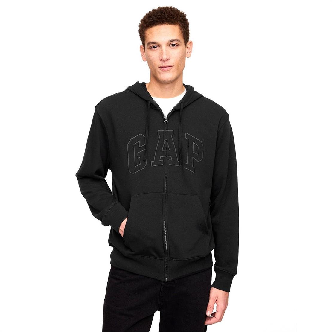 GAP V-FRCH FT HERITAGE LOGO FZ Sweatshirt Modeli ERKEK