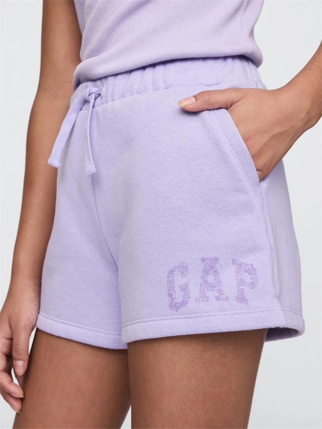 GAP V-FRCH FT LOGO SHORT Şort Modeli ÇOCUK